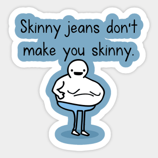 Slim swindle Sticker